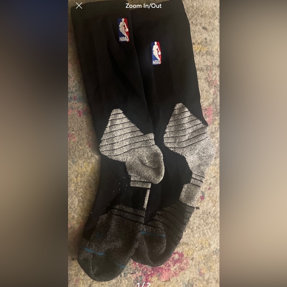 NBA Stance Socks size XL worn but in good condition
